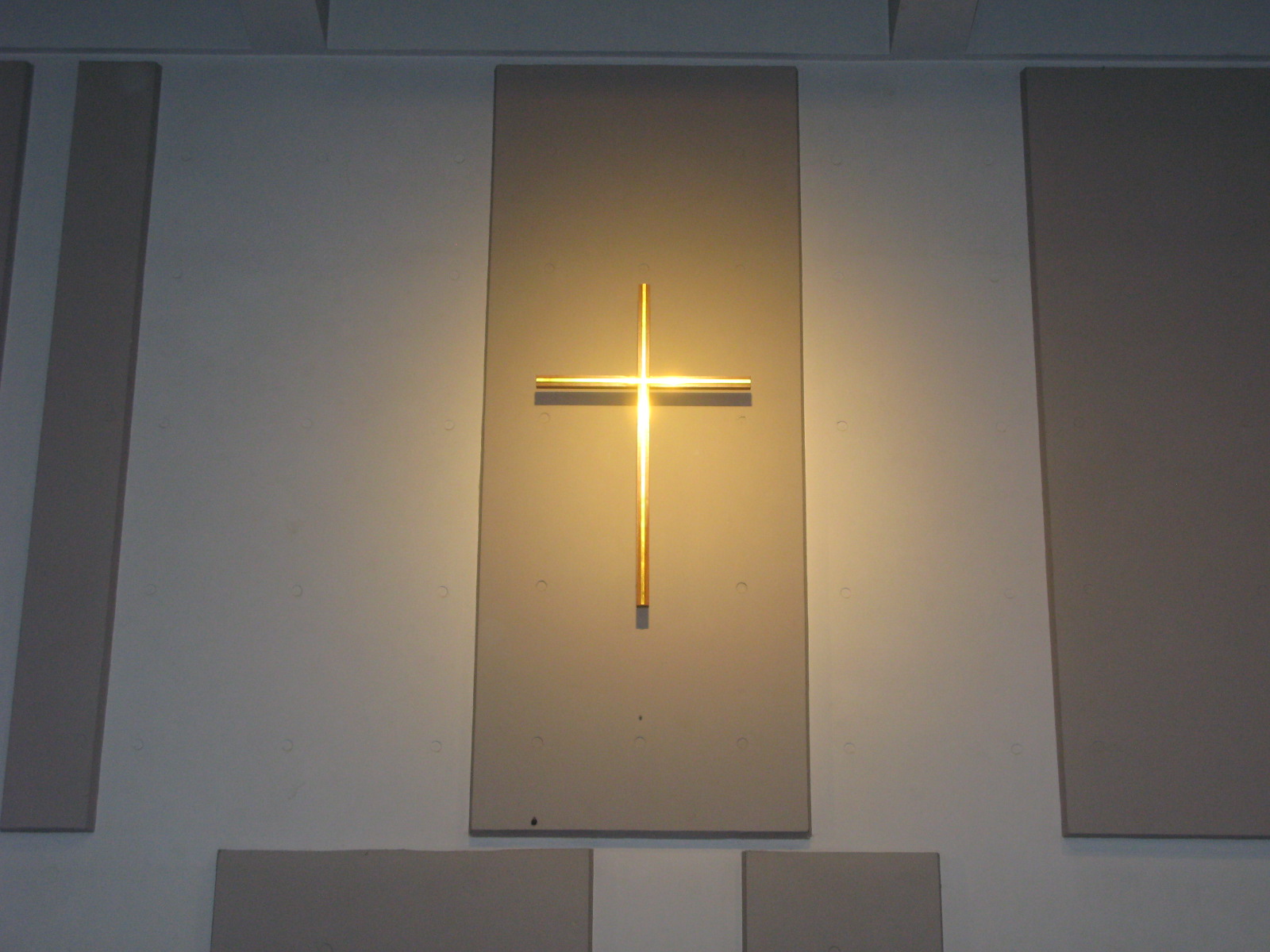 オリジナル十字架　設置